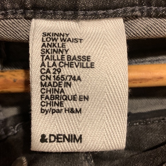 H&M Moto Skinny Jeans - Picture 2 of 3